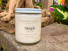 SIMPLE ™ Unscented Soy Jar Candle (Small and Medium)