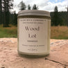 Wood Lot Soy Jar Candle (Small and Medium)