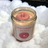 Pink Cherry Donut Dessert Medium Soy Jar Candle