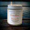 Bonfire Beach Soy Jar Candle (Small and Medium)