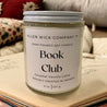 Book Club - Caramel Vanilla Latte Soy Jar Candle (Small and Medium)