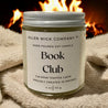 Book Club - Caramel Vanilla Latte Soy Jar Candle (Small and Medium)