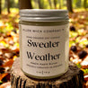 Sweater Weather - Maple Apple Butter Soy Jar Candle (Small and Medium)