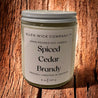 Spiced Cedar & Brandy Soy Jar Candle (Small and Medium)