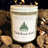 OUTDOOR GAL Spiced Cedar & Brandy Soy Jar Candle (Small and Medium)