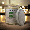 Pisces February 19 – March 20. Zodiac Sign Soy Jar Candle (Small and Medium)