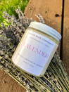 Lavender Soy Jar Candle (Small and Medium)