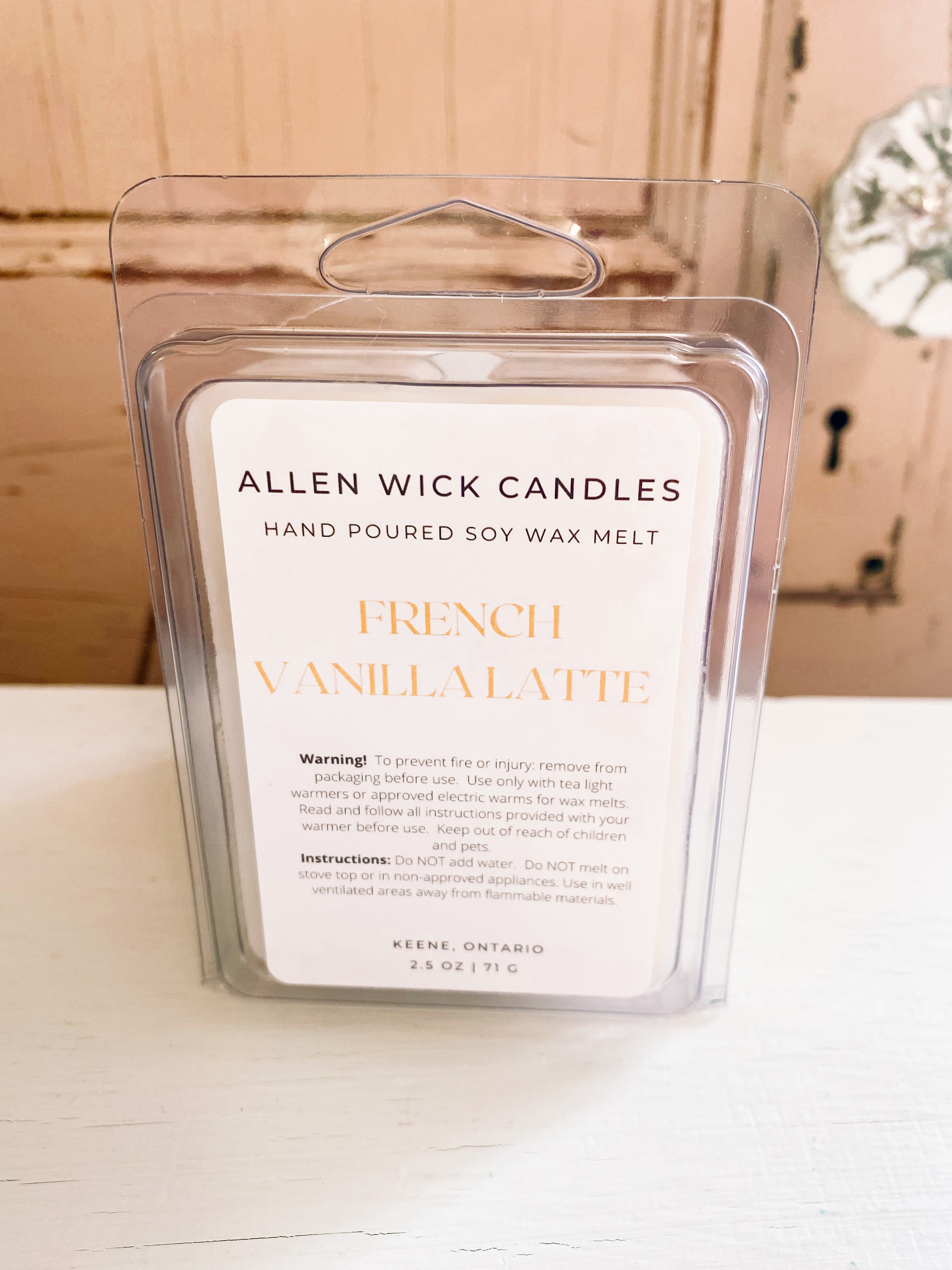 French Vanilla Latte Soy Wax Melts